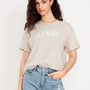 Old Navy  Beige T-Shirt